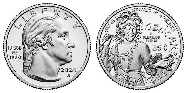 2024 D Celia Cruz American (Prominent) Women Quarter 