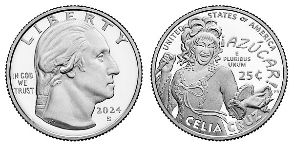 2024 S Celia Cruz  American (Prominent) Women Quarter 