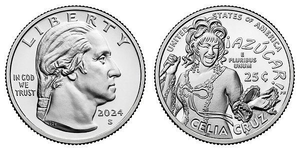 2024 S Celia Cruz American (Prominent) Women Quarter 