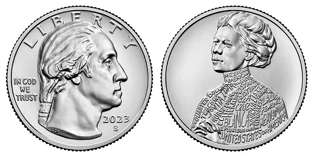 2023 S Jovita Idar American (Prominent) Women Quarter 