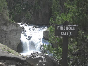 Firehole Falls