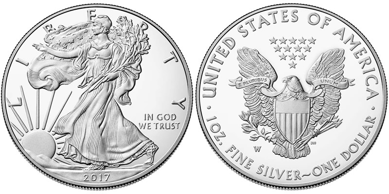 2017 Proof American Silver Eagle 